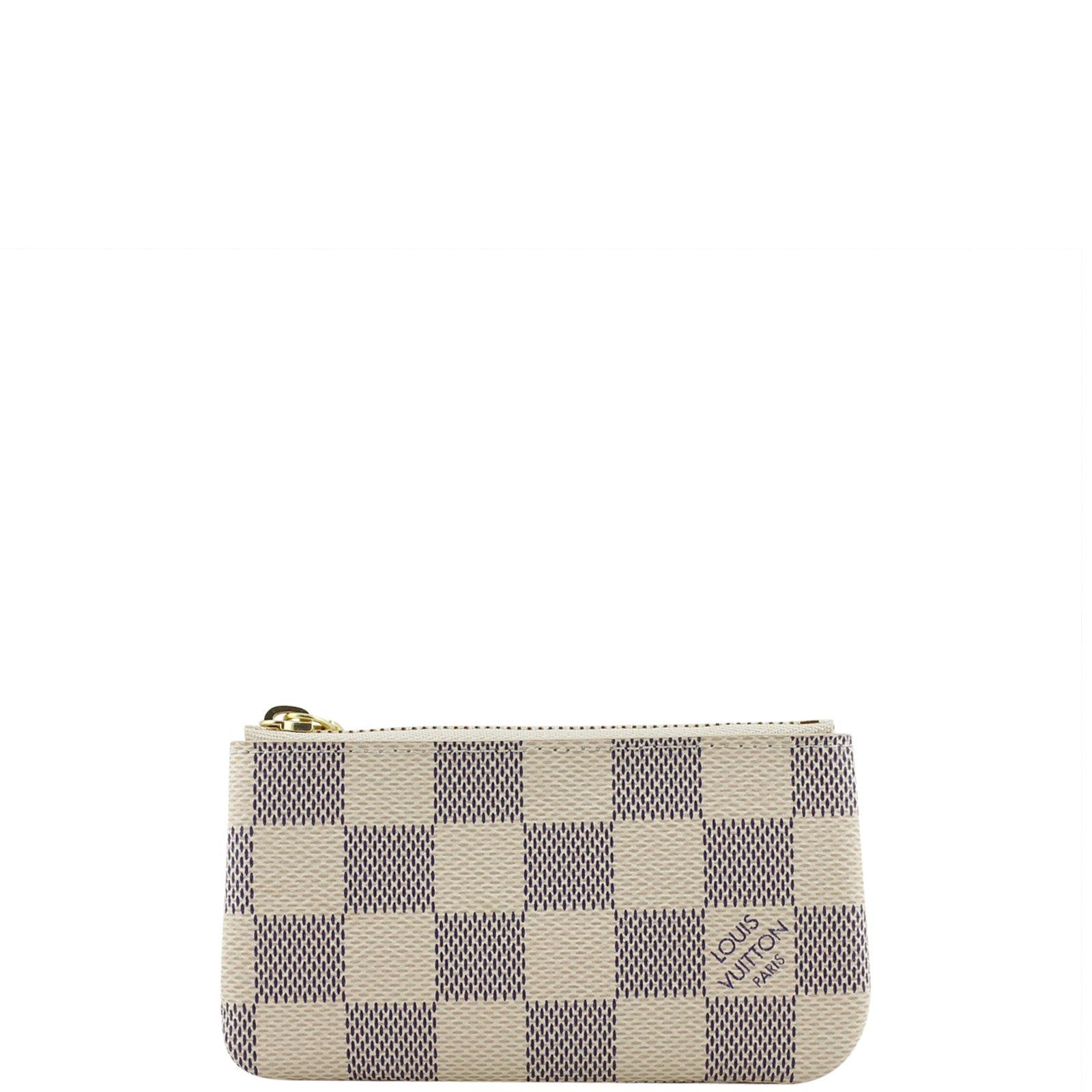 Louis Vuitton Key Pouch Damier Azur Back