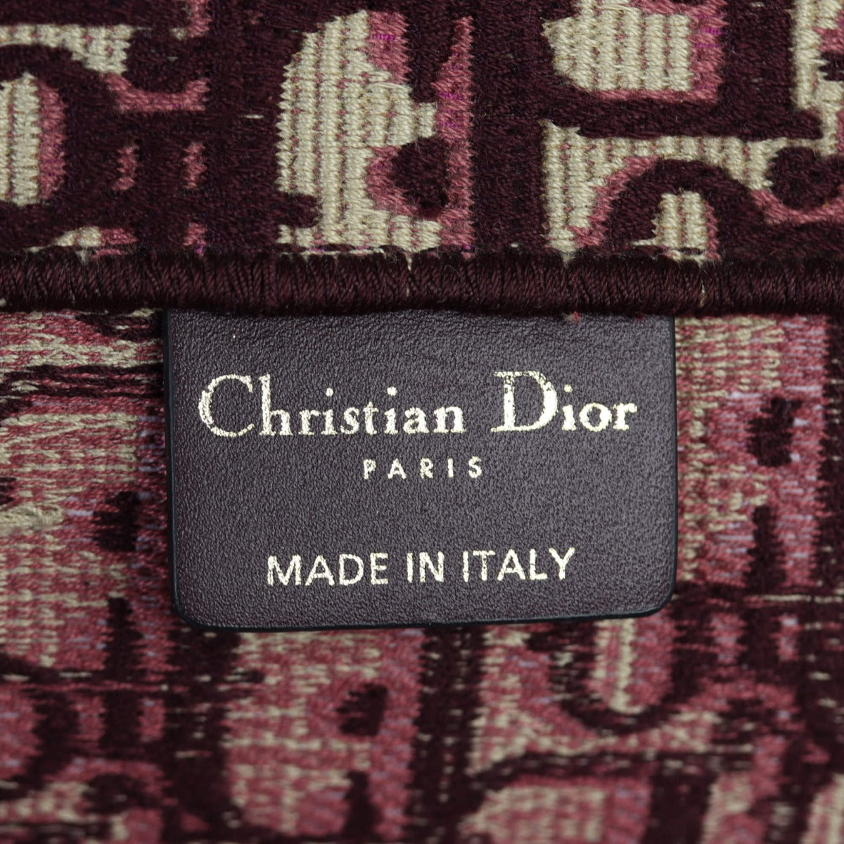 Dior Oblique Book Tote Large