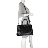 Prada Saffiano Lux Galleria Double Zip Tote Medium
