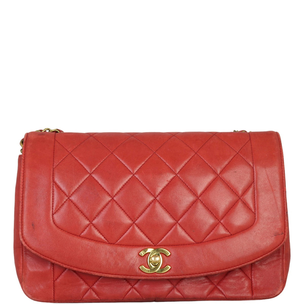 Chanel Diana Flap Bag Medium | Red
