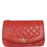 Chanel Diana Flap Bag Medium | Red