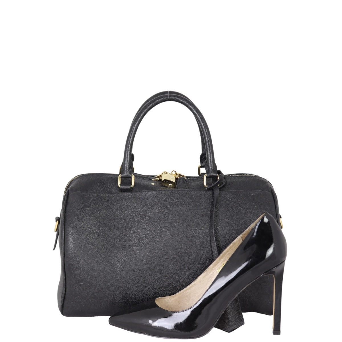 Louis Vuitton Speedy 30 Bandouliere Monogram Empreinte