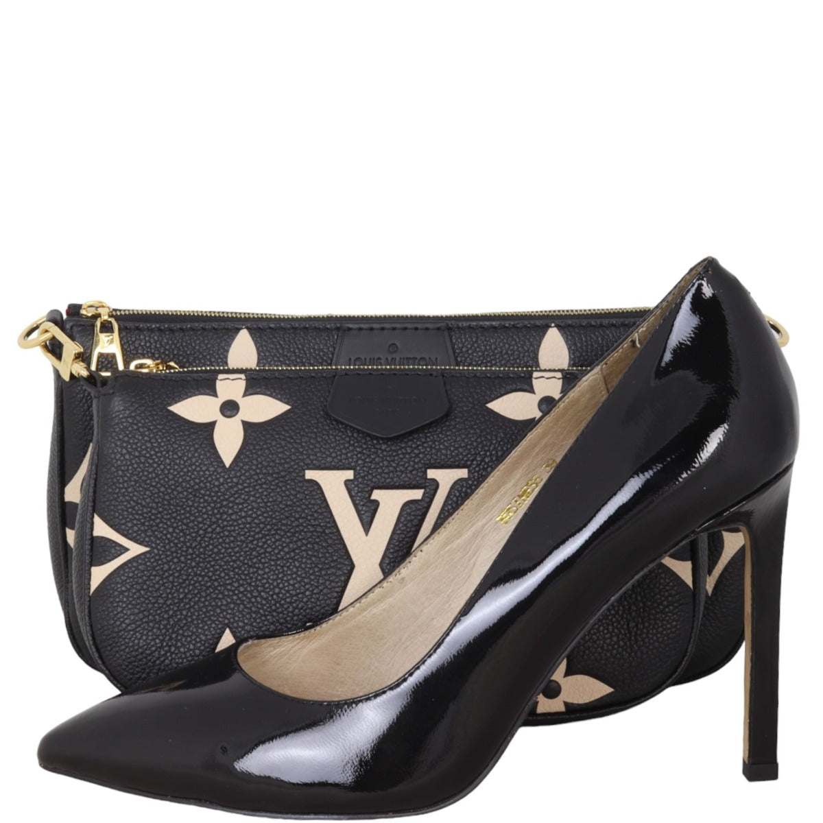 Louis Vuitton Multi Pochette Accessoires Monogram Empreinte Giant Bicolour