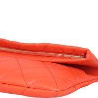 Chanel Fold Over Chain Clutch