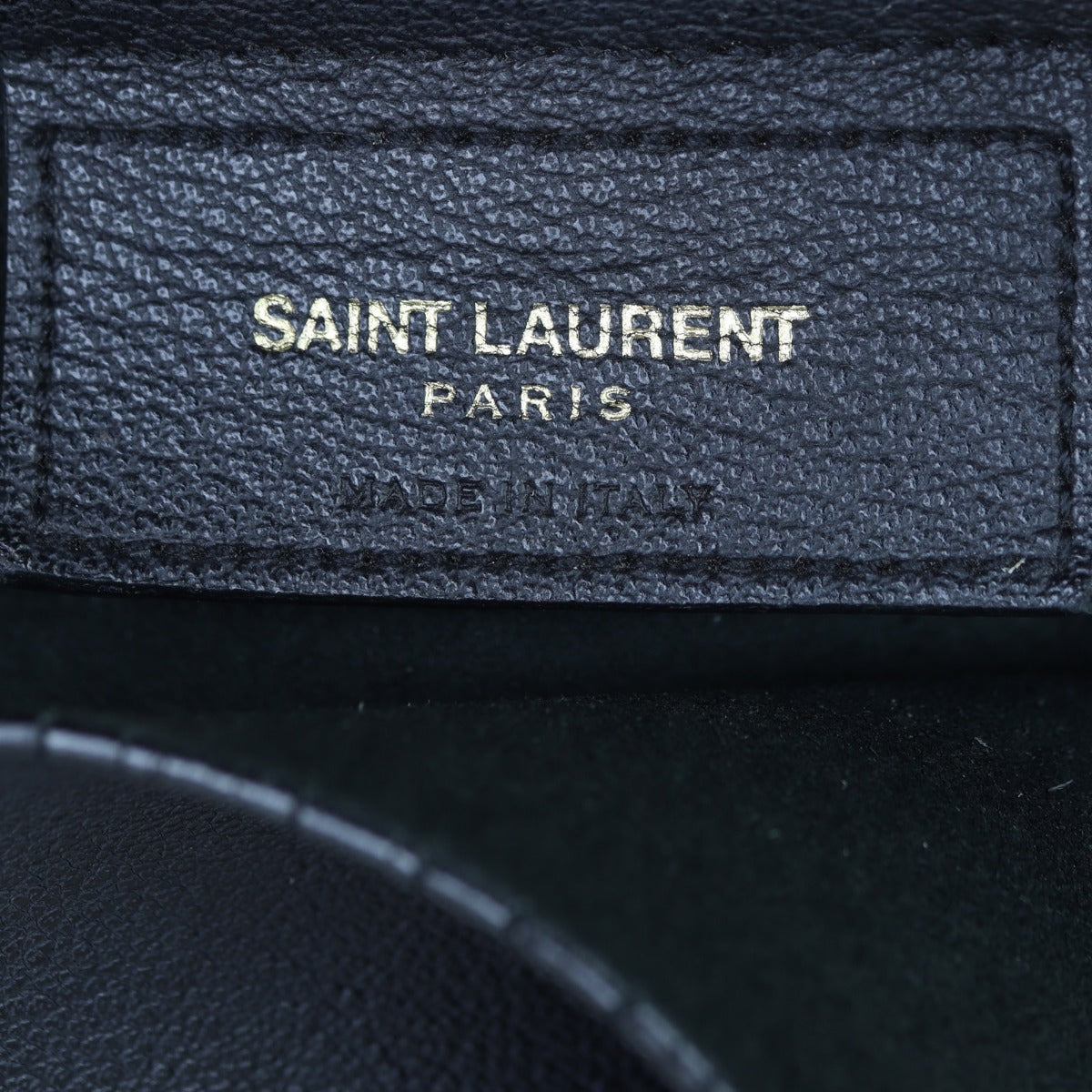 Saint Laurent Shopping Tote Interior Stamp