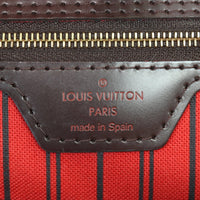 Louis Vuitton Neverfull MM Damier Ebene Interior Stamp