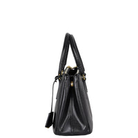 Prada Saffiano Vernice Galleria Double Zip Tote Mini