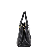 Prada Saffiano Vernice Galleria Double Zip Tote Mini