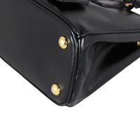 Prada Saffiano Vernice Galleria Double Zip Tote Mini