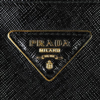 Prada Saffiano Vernice Galleria Double Zip Tote Mini