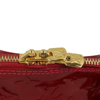 Louis Vuitton Alma MM Monogram Vernis | Indian Rose Red