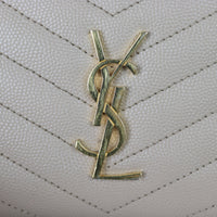 Saint Laurent Cassandre Zip Around Compact Wallet Hardware