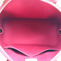 Louis Vuitton Alma MM Monogram Vernis | Indian Rose Red