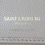 Saint Laurent Cassandre Zip Around Compact Wallet Interior Stamp