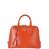 Prada Saffiano Vernice Lux Promenade Mini