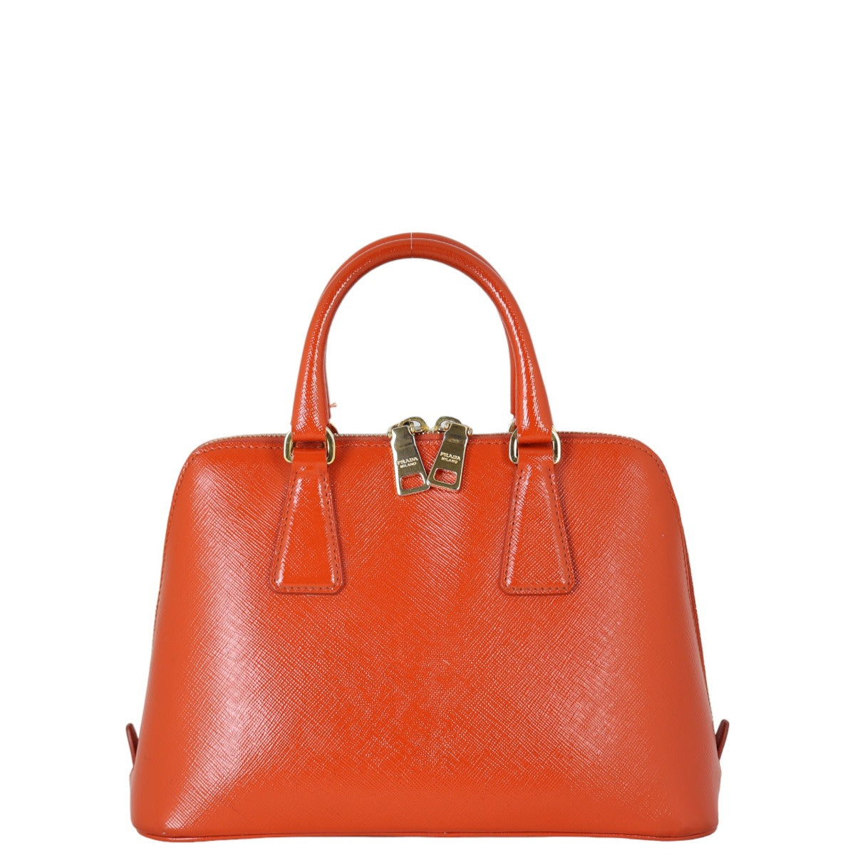 Prada Saffiano Vernice Lux Promenade Mini