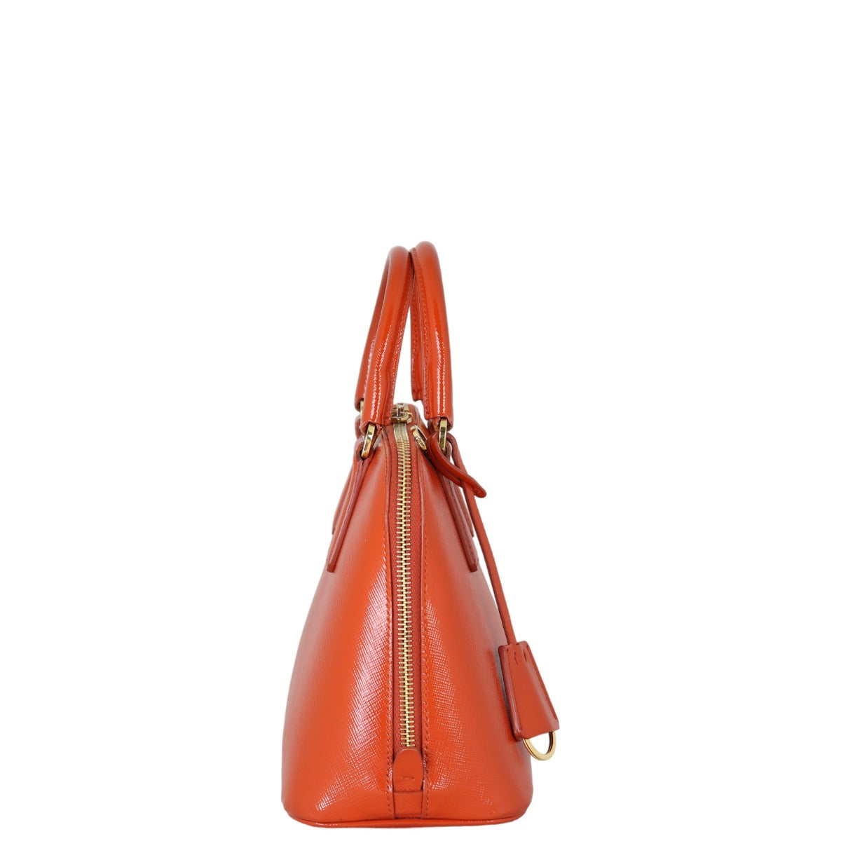 Prada Saffiano Vernice Lux Promenade Mini