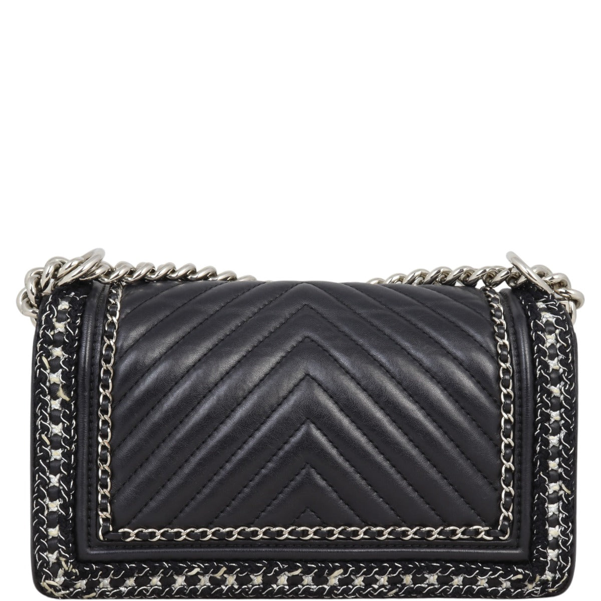 Chanel Boy Old Medium Chain Around Chevron