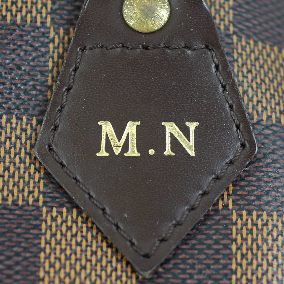 Louis Vuitton Speedy 30 Damier Ebene Stamp