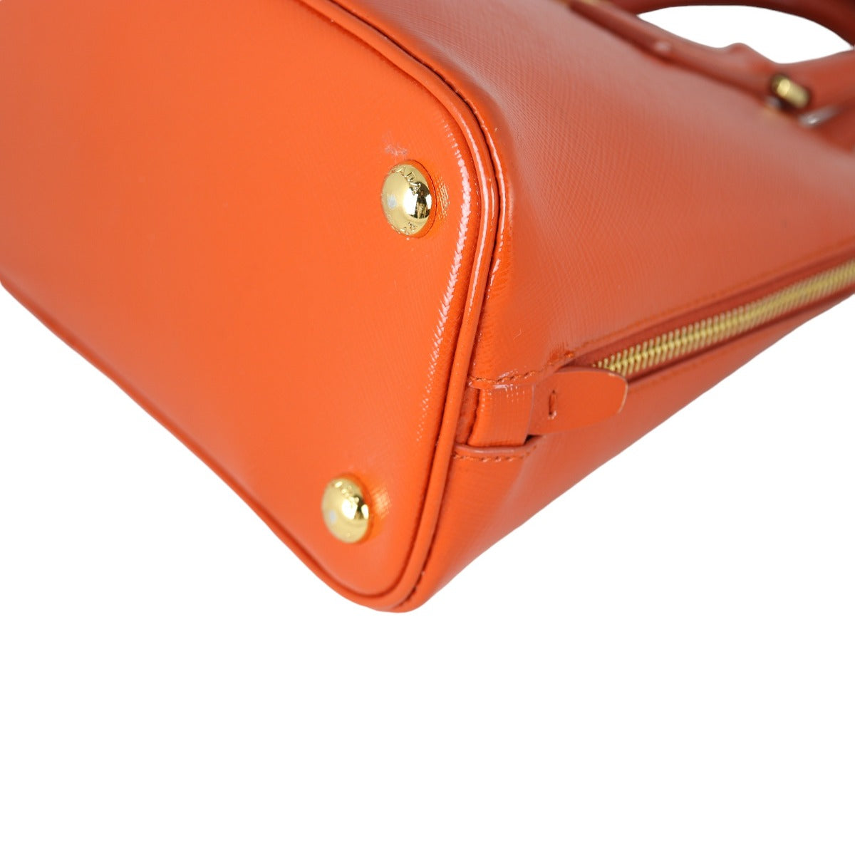 Prada Saffiano Vernice Lux Promenade Mini