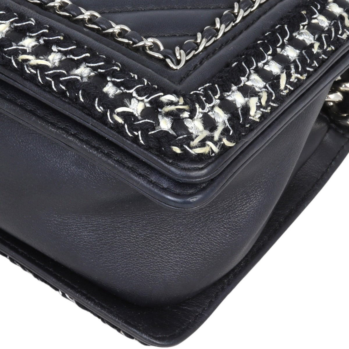 Chanel Boy Old Medium Chain Around Chevron