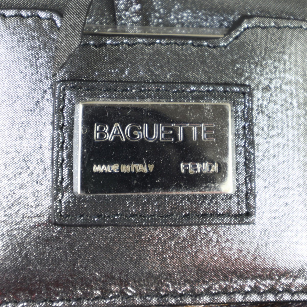 Fendi Baguette Bag Interior Stamp
