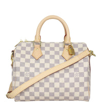 Louis Vuitton Speedy 25 Bandouliere Damier Azur