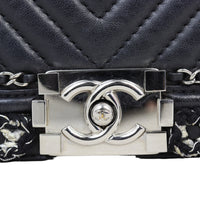 Chanel Boy Old Medium Chain Around Chevron