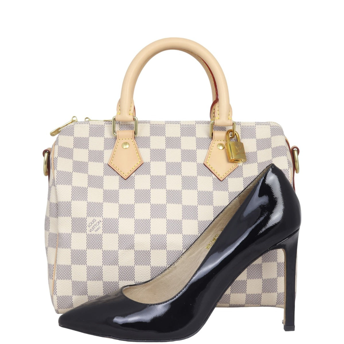 Louis Vuitton Speedy 25 Bandouliere Damier Azur