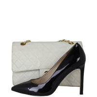 Chanel Classic Double Flap Medium | Cream