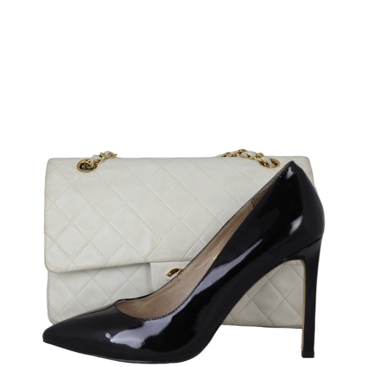 Chanel Classic Double Flap Medium | Cream