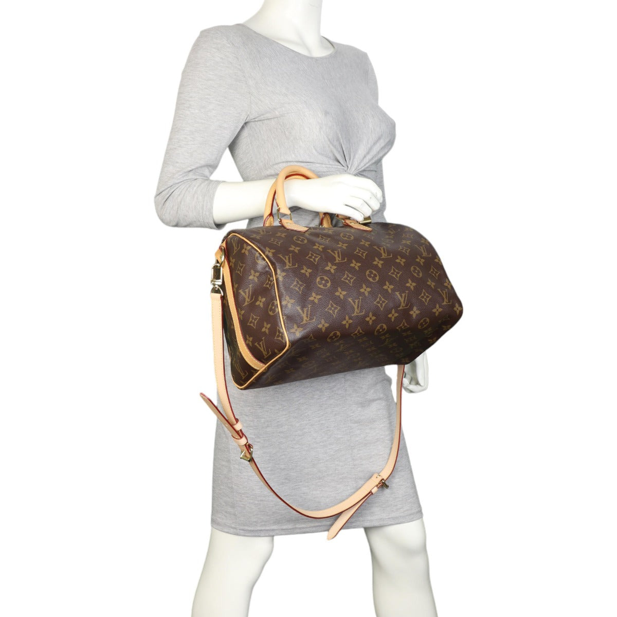 Louis Vuitton Speedy 30 Bandouliere Monogram
