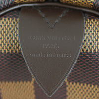 Louis Vuitton Speedy 30 Damier Ebene Made in France