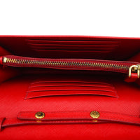 Prada Saffiano Chain Wallet