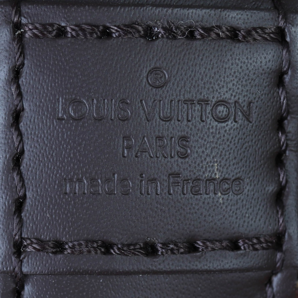 Louis Vuitton Alma BB Damier Ebene | Gold H