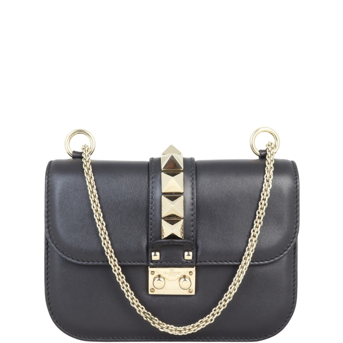Valentino Glam Lock Small Shoulder Bag