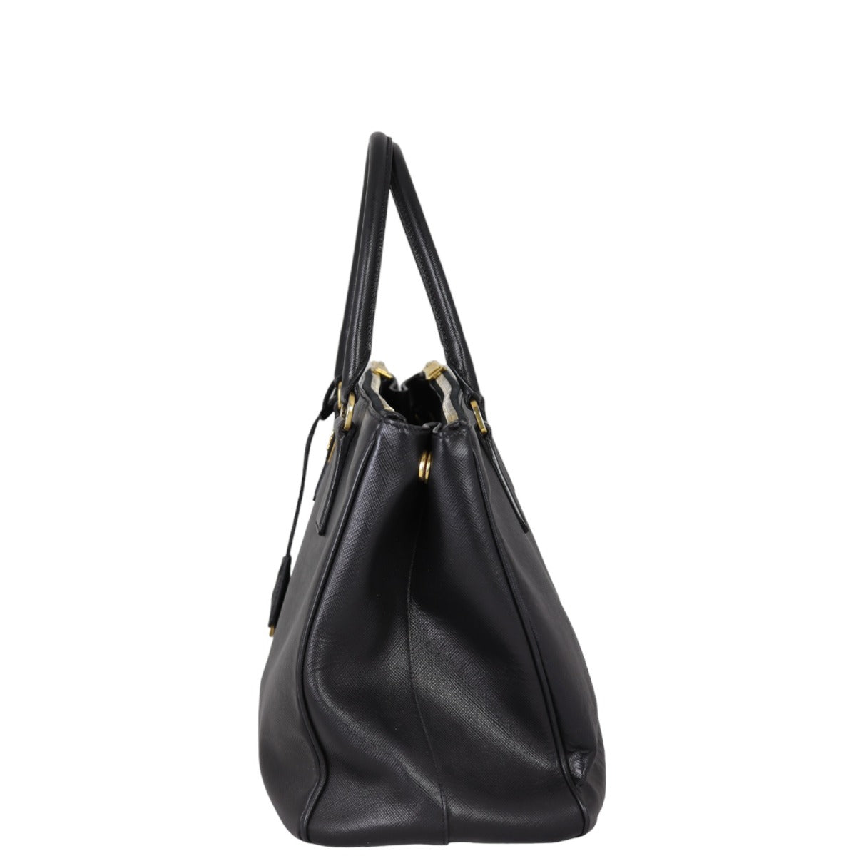 Prada Saffiano Lux Galleria Double Zip Tote Medium