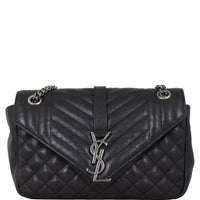 Saint Laurent Classic Medium Tri-Quilt Soft Envelope
