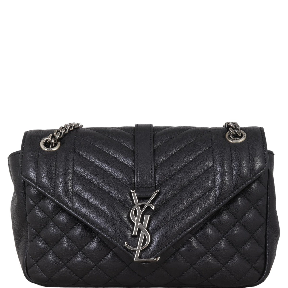 Saint Laurent Classic Medium Tri-Quilt Soft Envelope