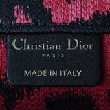 Dior Book Tote Medium Leopard Interior Stamp