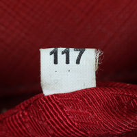 Prada Saffiano Lux Galleria Double Zip Tote Small Tag