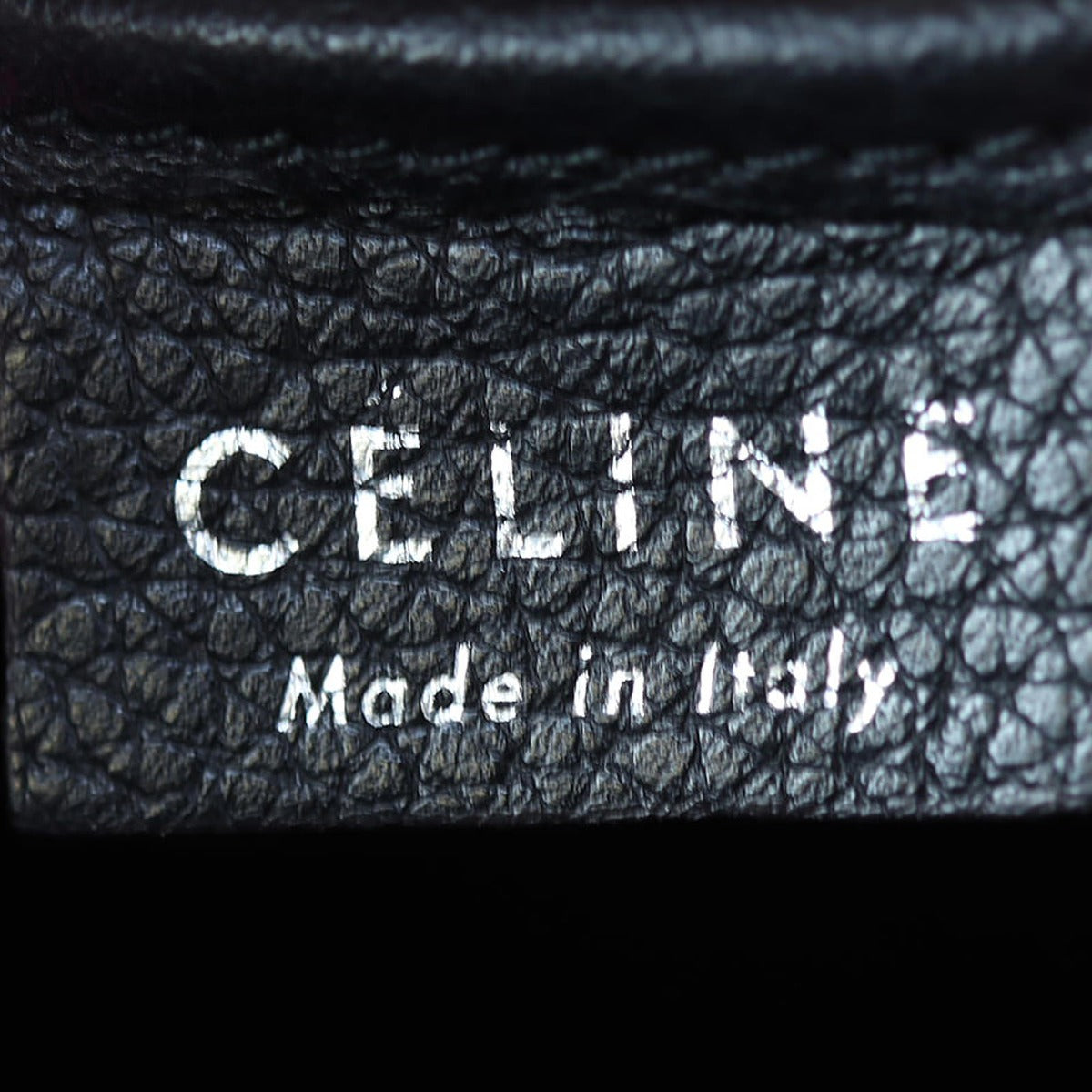 Celine Nano Luggage Tote Interior Stamp