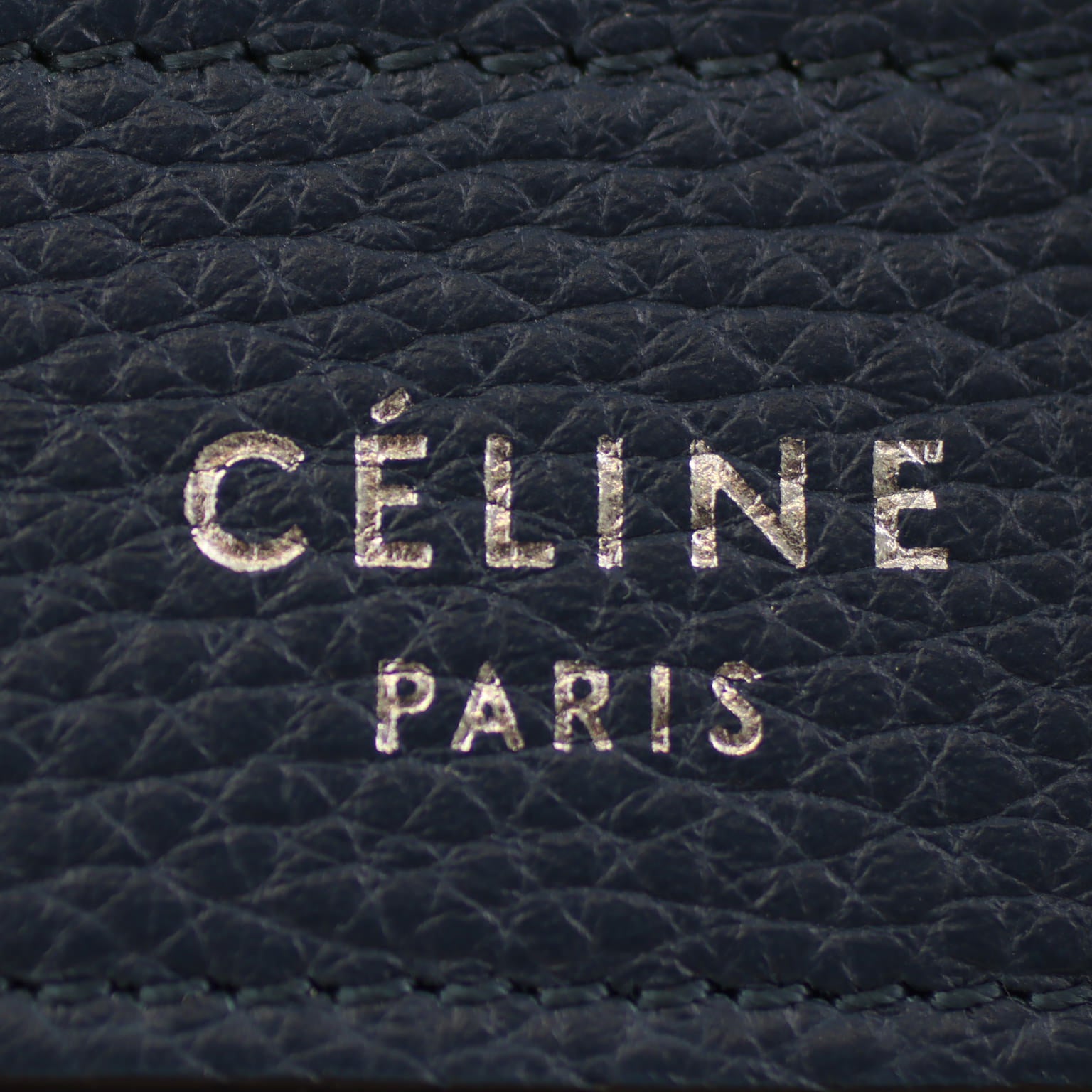 Celine Nano Luggage Tote Stamp