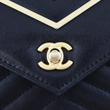  Chanel CC Envelope Wallet on Chain Hardware