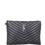 Saint Laurent Cassandre Monogram Matelasse Pouch