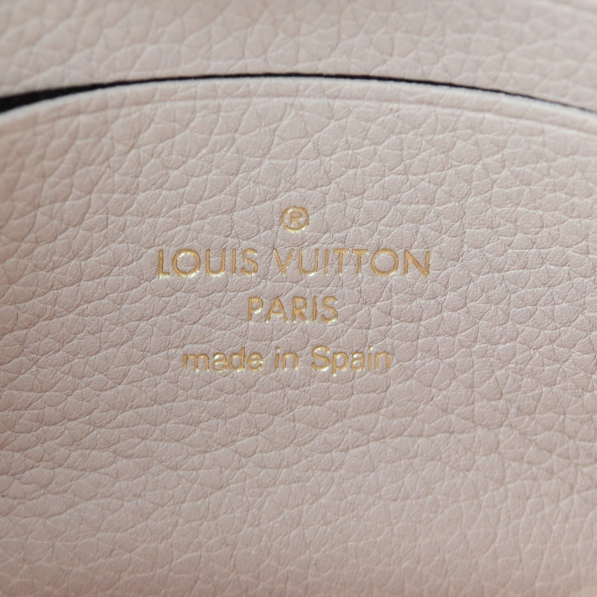 Prada Saffiano Lux Galleria Double Zip Tote Medium Interior Stamp