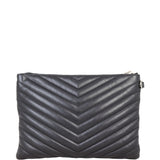 Saint Laurent Cassandre Monogram Matelasse Pouch