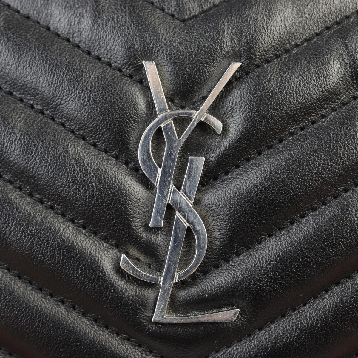 Saint Laurent Cassandre Monogram Matelasse Pouch