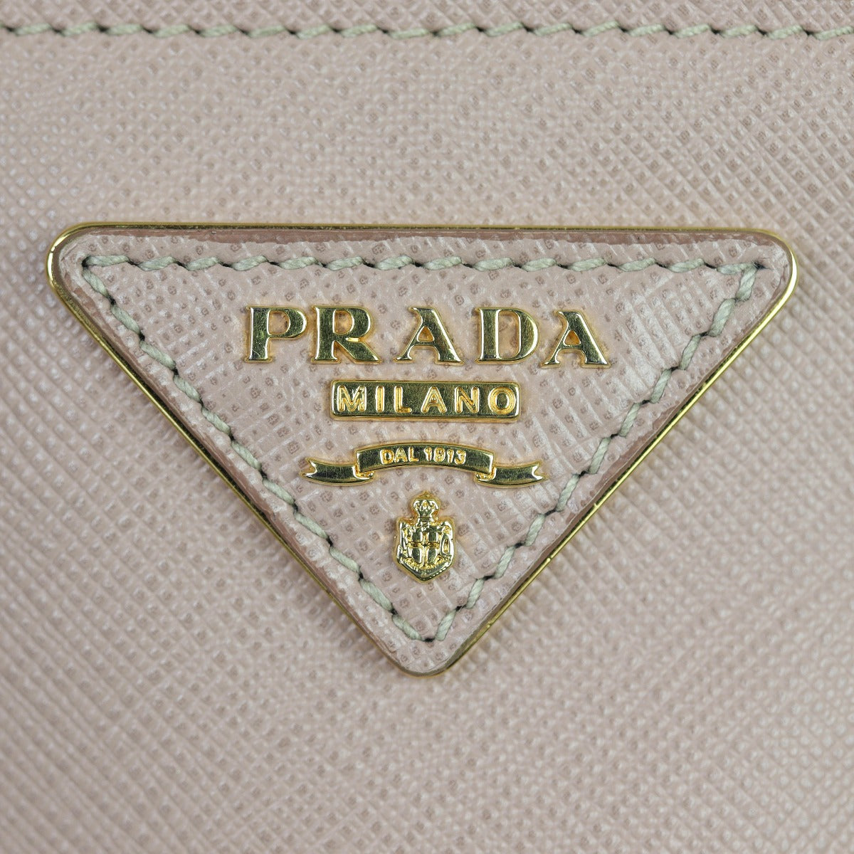 Prada Saffiano Lux Tote Small Logo