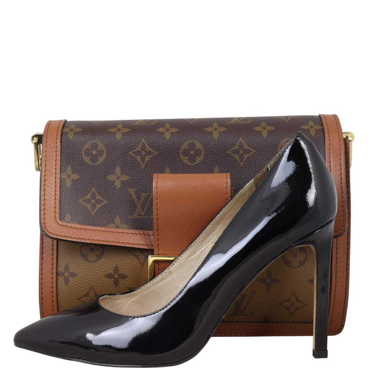 Louis Vuitton Dauphine MM Monogram Reverse